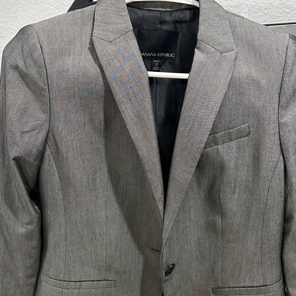 Banana Republic Gray Women's Blazer